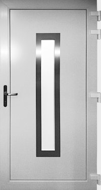 Haustürfüllungen mit Verglasung