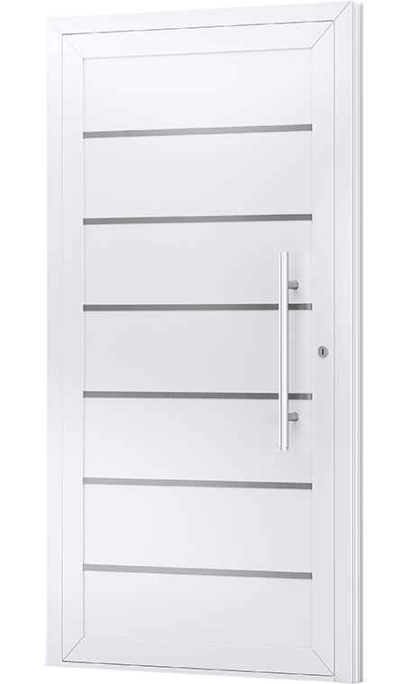 Haustürfüllungen mit Verglasung (ALU)